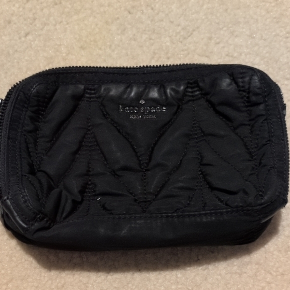 Kate Spade Black Quilted Crossbody Bag - Picture 1 of 7